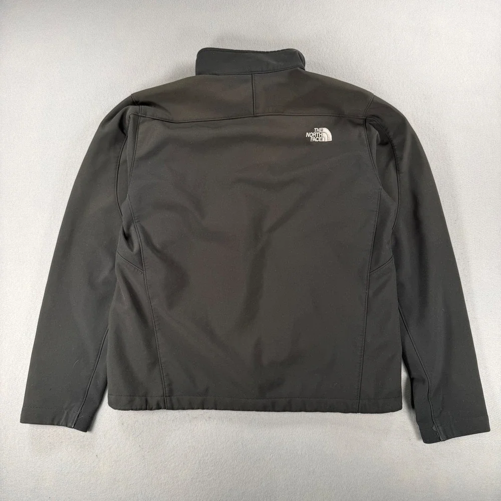 Y2K The North Face Mens Apex Bionic Softshell Jacket Black Zip Windproof